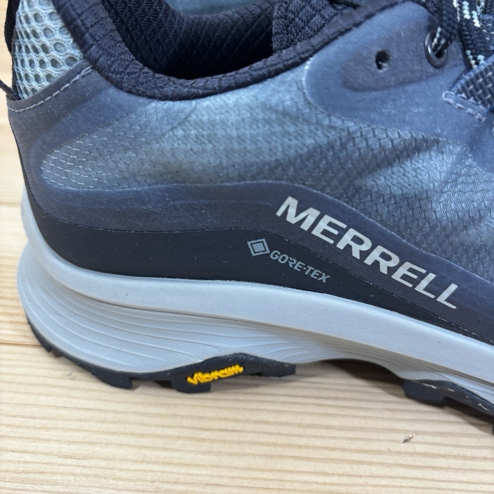 Merrell Moab Speed GTX Gore-Tex Navy Mid Hiking Boots Shoes - Womens Size 7 - Picture 2 of 7
